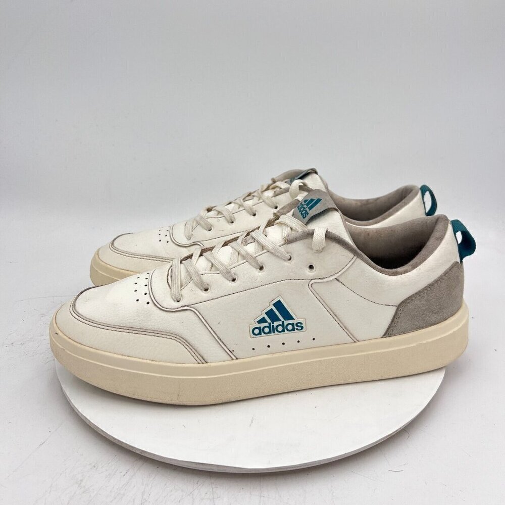 Adidas Park ST Men Size 13 ID5582 Off White Grey Suede Lace Up Training Shoes